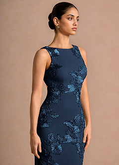 Taylin Navy Midi Dress image6