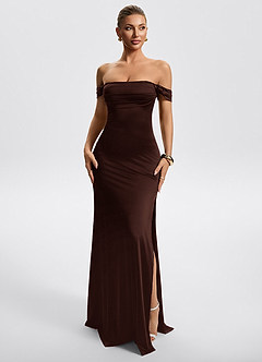 Vestido Ganache Largo Milena image6