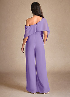 Azazie Halima Mother of the Bride Dresses Tahiti Jumpsuit/Pantsuit Side Slit Chiffon Dress image3