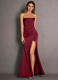 Valine Merlot Maxi Dress image2