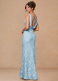 Abito Lungo Azzurro Galenia image5