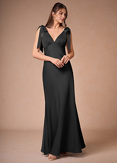 Rosalba Black Maxi Dress image4