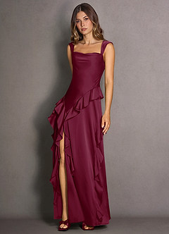 Sloane Mulberry Maxi Dress image4