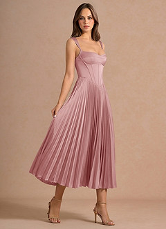 Avenelle Light Pink Mid Dress image5