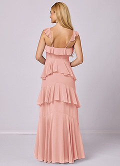 Barbie ♥ Azazie Bridesmaid Dresses Rosette A-Line Sweetheart Neckline Chiffon Dress image5