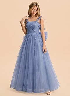front Azazie Harlow Junior Formal Dress