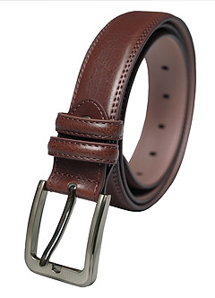 front Men's Genuine Leather Belt