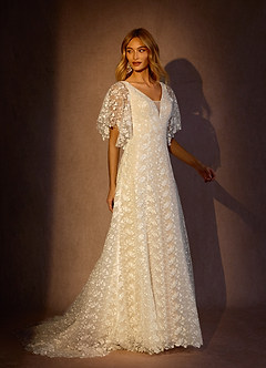 Azazie Callista Wedding Dress Final Sale  image4