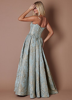 Lesley Gilded Steel Gown image7