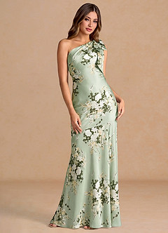 Abito Lungo Viti Floreali Calyra image3