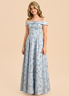 front Azazie Daisy Junior Formal Dress
