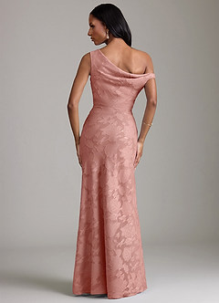 Azazie Emerson Brudtärnklänningar Klä av Sjöjungfru i Blommig Utbrändhet Av axeln Rosett image6