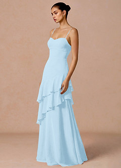 Celestia Sky Blue Maxi Dress image5