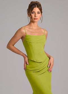 Azazie Sorrel Suknie dla druhen Syrena Gorset Szyfon Do ziemi Sukienka image8