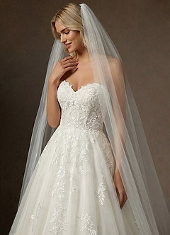 Talia Chapel Length Veil