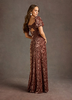 Alba Rosewood Maxi Dress image2