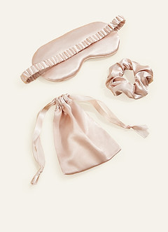 front Scrunchie slaapmaskerset