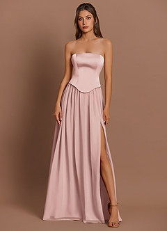 Maxi jurk Cadence Poederroze image4