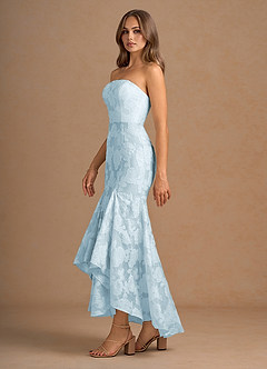 Robe Longue Hellblau Avina image4