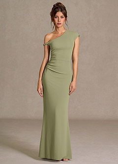 Heliora Bean Green Maxi Dress image2