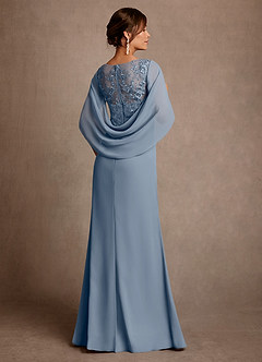 Azazie Santa Clara Kleider für die Brautmutter A-Linie Spitze Kleid Zwielichtviolett image2