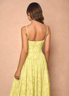 Vestido Sorbete De Limón Largo Skylar image6