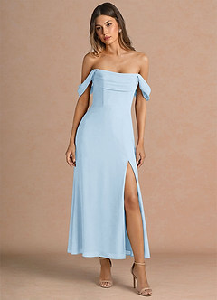 Saige Sky Blue Maxi Dress image3