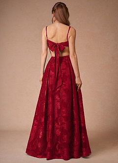 Kleid Althea Rubinrot image2
