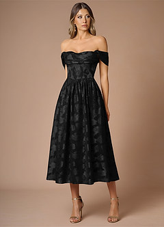 vestido Meio-dia Preto Dana image5