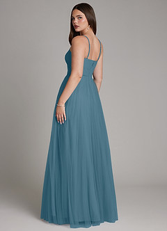 Azazie Teagan Bridesmaid Dresses Bermuda A-Line Sweetheart Neckline Tulle Dress image5