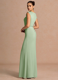 Maxi jurk Chantal Licht Groen image2