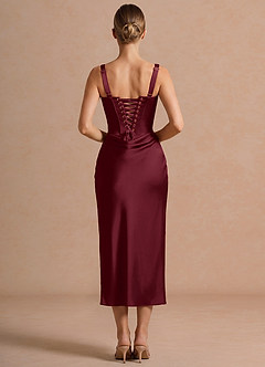 Keturah Wine Midi Dress image2