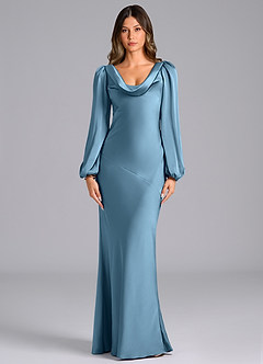 front Azazie Stretch Satin Swatch