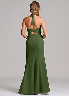 Azazie Emeria Suknie dla druhen Syrena Dekolt w kształcie serca Szyfon Do ziemi Sukienka image2