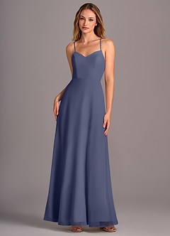 Azazie Mei Bridesmaid Dresses Stormy A-Line Chiffon Dress image1