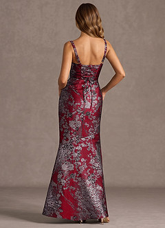 Robe Longue Merlot Trinity image2