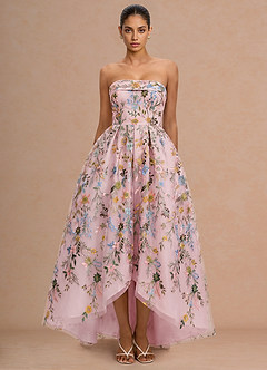 Lelia Lemon Multi Maxi Dress | Azazie