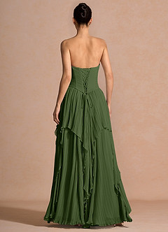 Robe Longue Olive Kerensa image2