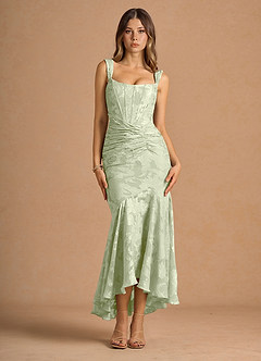 Tiana Light Green Maxi Dress Ready to Ship | Azazie