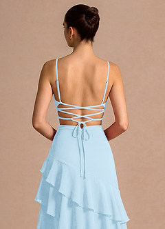 Celestia Sky Blue Maxi Dress image6