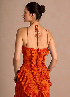 Hatsu Tangerine Maxi Dress image6