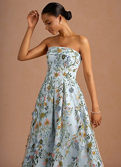 Evangeline Sky Blue Maxi Dress image4