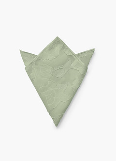 front Floral Burnout Pocket Square Set– 4 Pieces