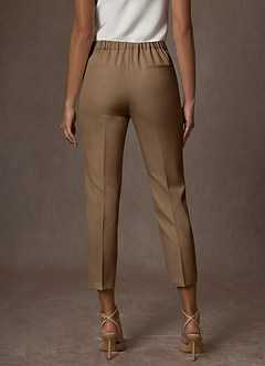 front Charlotte Trufa Pantalones de vestir de tejido refinado