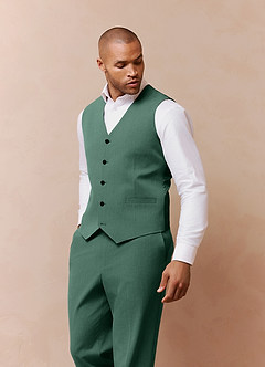 front James Eukalyptus Anzugweste