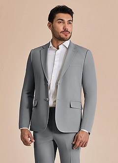 front William Grey Comfort Blend  Suit Jacket