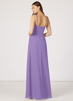 Azazie Rosey Bridesmaid Dresses A-Line Sweetheart Neckline Chiffon Floor-Length Dress image2