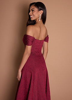 Dannie Cranberry Gown image6