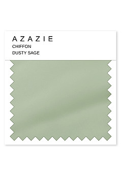 front Azazie Chiffon Swatch