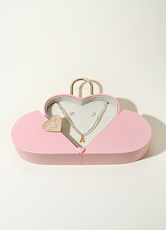 front Heart-Shaped Fold-Out Gift Box
